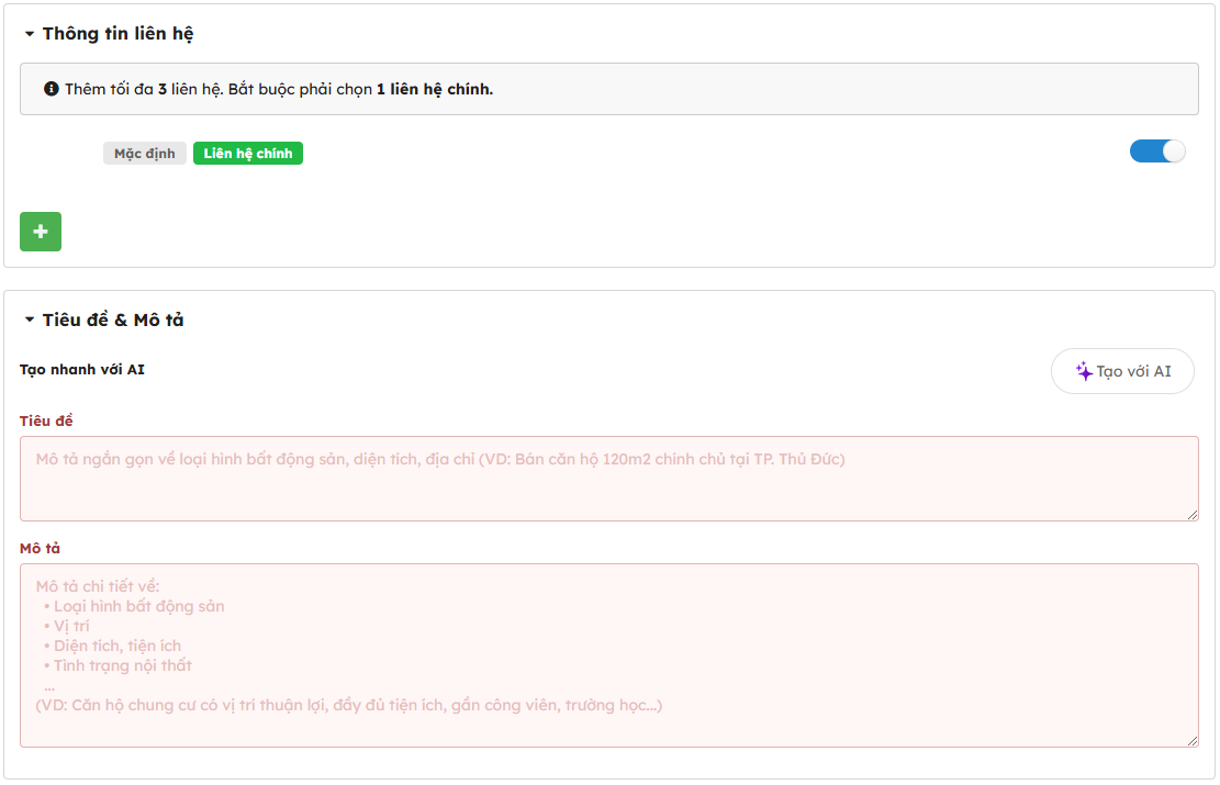 Thông tin bổ sung